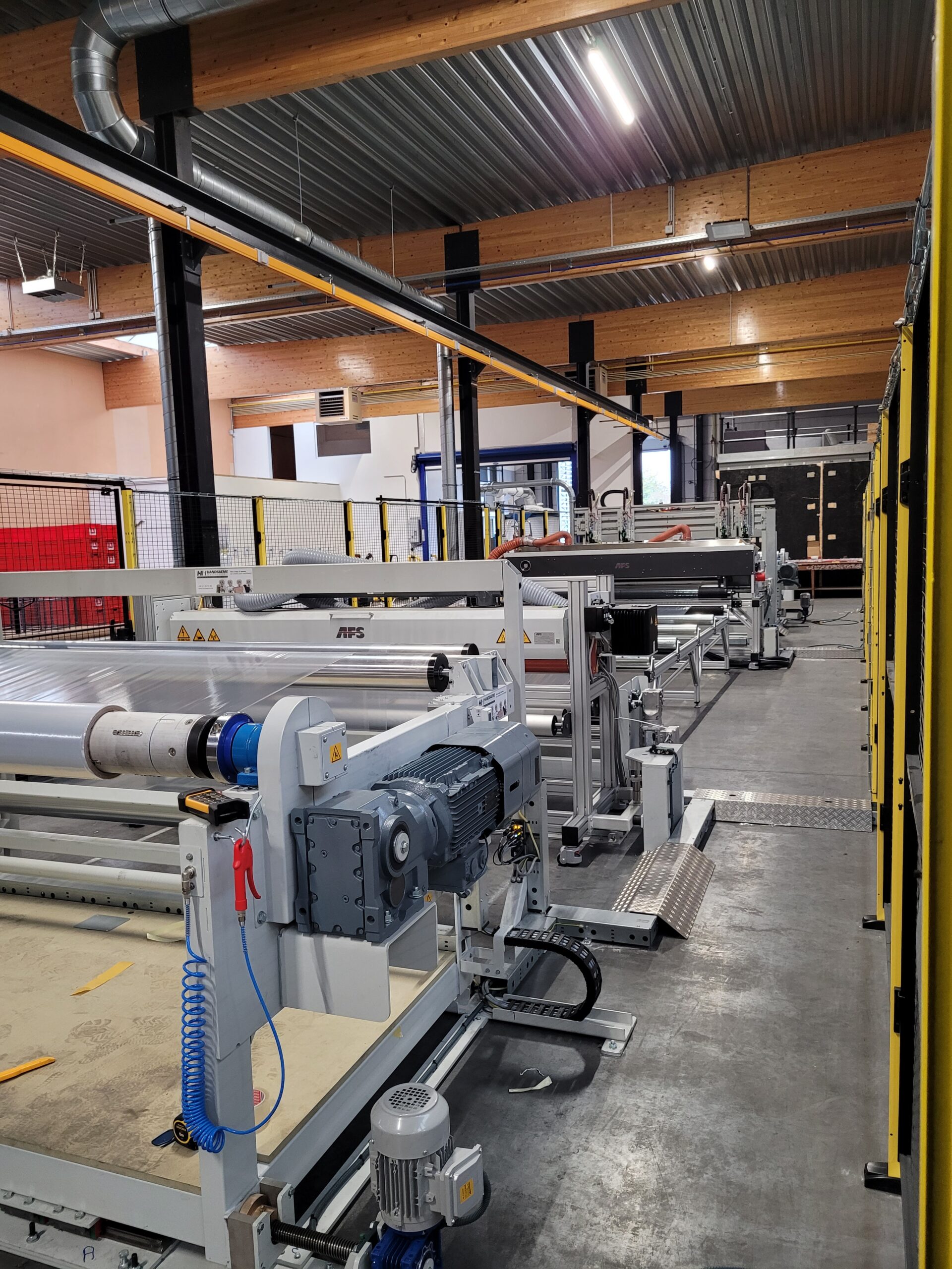 flexible production line for technical textiles 1 scaled